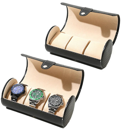 Watch Travel Case, Vegan Leather