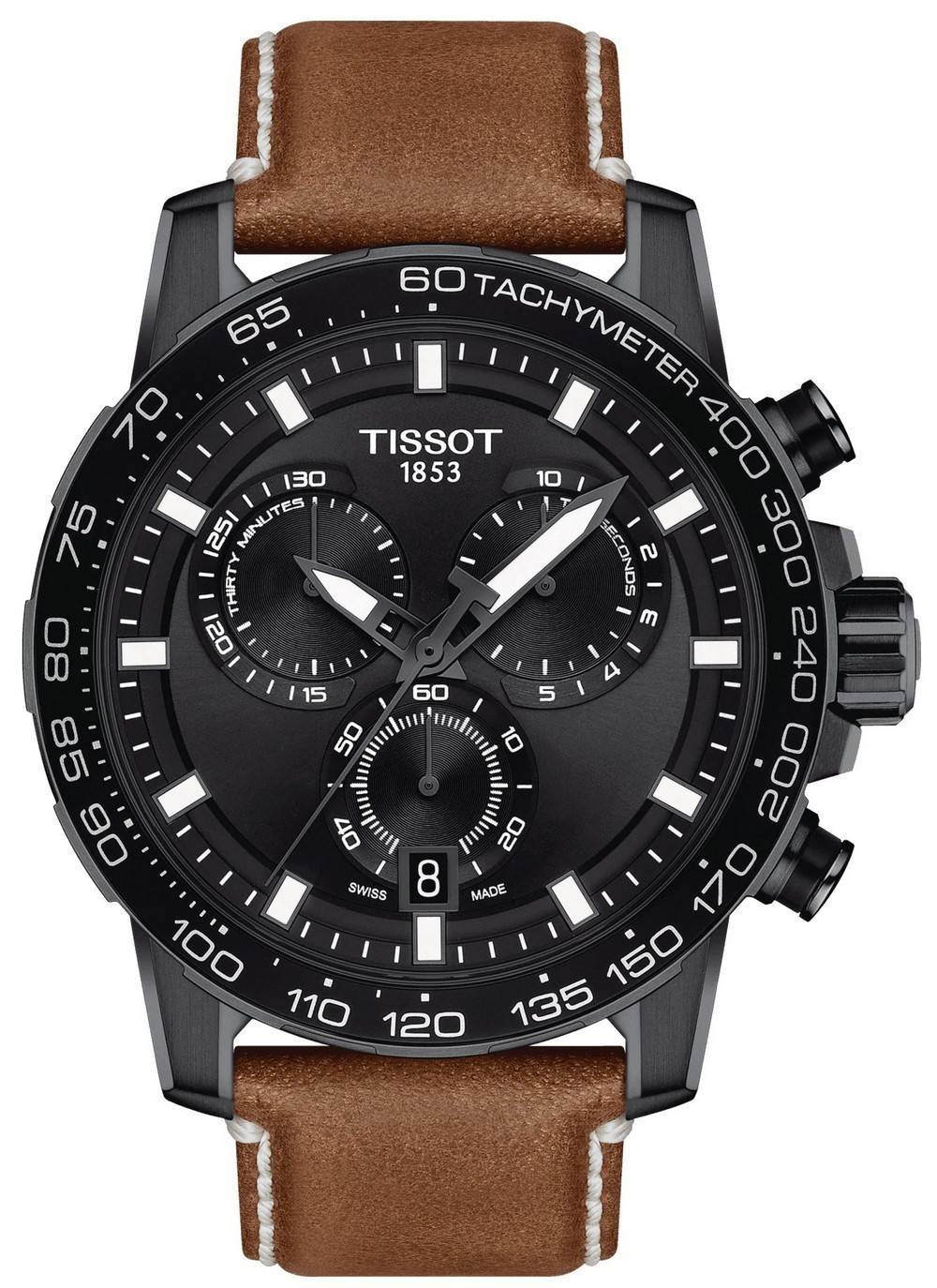 Tissot Supersport Chronograph Quartz T125.617.36.051.01 T1256173605101 100M Mens Watch