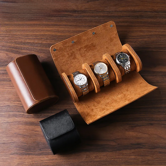 Watch Travel Case - Vegan Leather